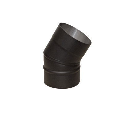 Royal Fire Flue Pipe 30 Degree Elbow Bend For 5" Inch (125mm) from B&Q