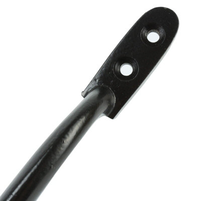 Black Cast Iron Pull Handle 150mm
