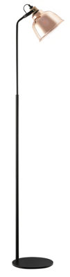 Luminosa Lighting Luminosa Ava 1 Light Floor Lamp Gold from B&Q