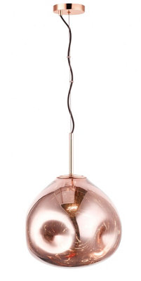 Luminosa Lighting Luminosa Nina 1 Light Large Copper from B&Q