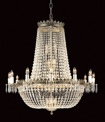 Luminosa Lighting Luminosa Hamburg Empire 30 Light Chandelier from B&Q