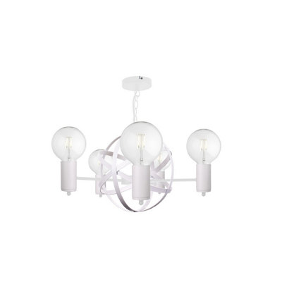 Luminosa Lighting Luminosa Solar Pendant Ceiling Light White60Cm5X E27 from B&Q