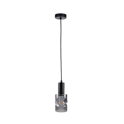 Luminosa Lighting Luminosa Cross Slim Pendant Ceiling Light Black10Cm1X E27 from B&Q