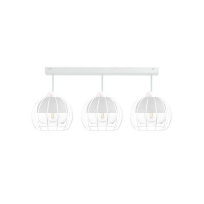 Luminosa Lighting Luminosa Solo Semi Flush Light White60Cm3X E27 from B&Q