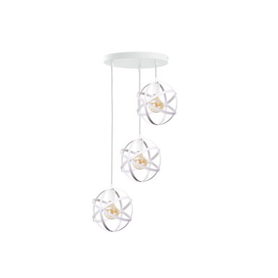 Luminosa Lighting Luminosa Pola Cluster Pendant Ceiling Light White35Cm3X E27 from B&Q