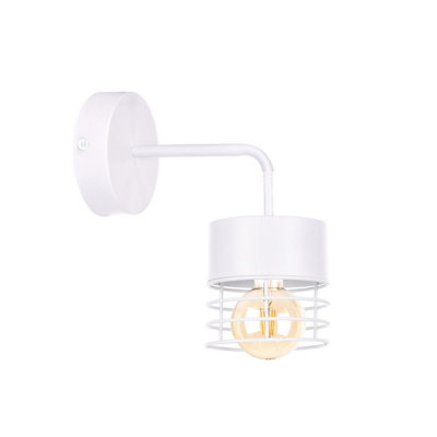 Luminosa Lighting Luminosa Atollo Wall Lamp White12Cm1X E27 from B&Q