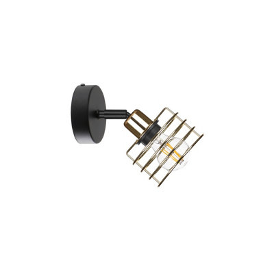 Luminosa Lighting Luminosa Viva Adjustable Wall Lamp Gold12Cm1X E27 from B&Q