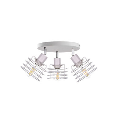 Luminosa Lighting Luminosa Op. Ceiling Spotlight Clusters White35Cm3X E27 from B&Q