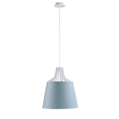 Luminosa Lighting Luminosa Lea Dome Pendant Ceiling Light Green38Cm1X E27 from B&Q