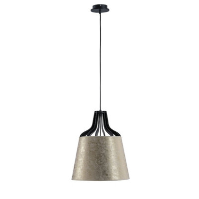 Luminosa Lighting Luminosa Ivo Dome Pendant Ceiling Light Gold38Cm1X E27 from B&Q
