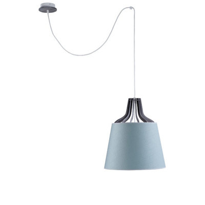 Luminosa Lighting Luminosa Lucio Dome Pendant Ceiling Light Green38Cm1X E27200Cm Wire from B&Q