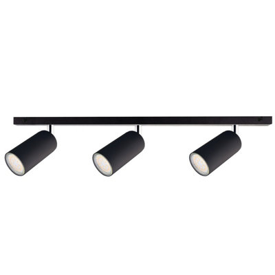 Luminosa Lighting Luminosa Eye Ceiling Spotlight Bar Black50Cm3X Gu10 from B&Q
