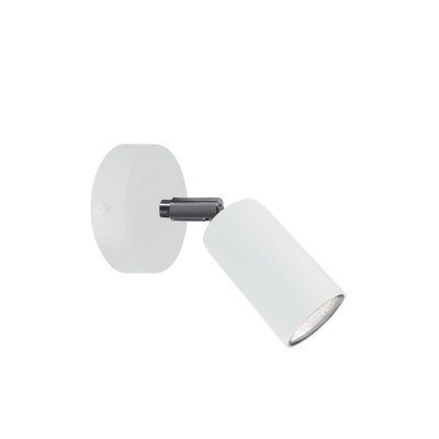 Luminosa Lighting Luminosa Eye Single Spotlight White10Cm1X Gu10 from B&Q