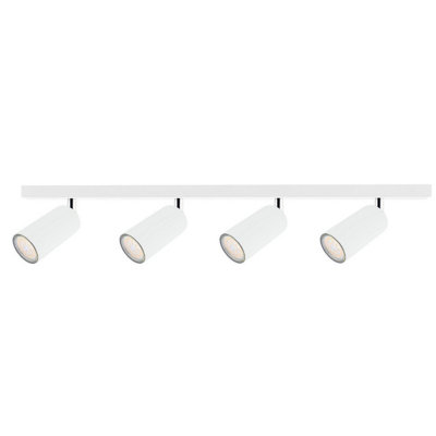 Luminosa Lighting Luminosa Eye Ceiling Spotlight Bar White50Cm4X Gu10 from B&Q
