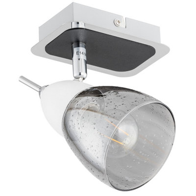 B&Q -  Luminosa Sky Single Spotlight White12Cm1X E14