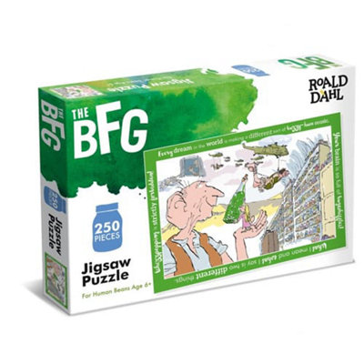 Paul Lamond Games Roald Dahl Puzzles 250Pc Big Friendly GiantBrand New And Sealed from B&Q