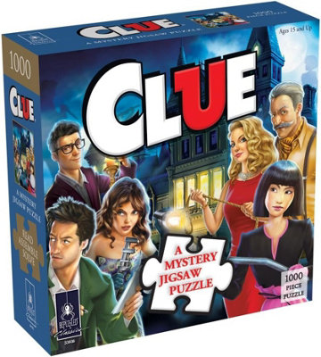 University Games Mystery Solving Cluedo Jigsaw Puzzle 1000 Pieces from B&Q