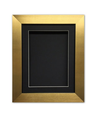 Handmade 3D Box Frame: Shadow Box For Memorabilia (25mm Deep) -Gold Frame/a3 from B&Q