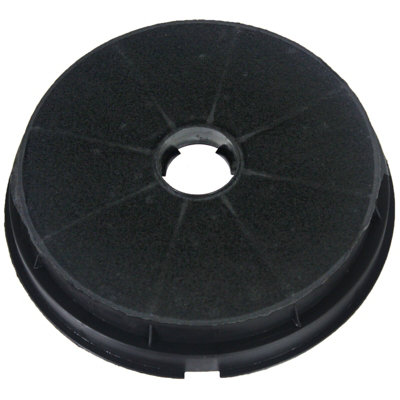 Spares2Go Round Charcoal Vent Filter Compatible With Baumatic Cooker Hood Sti from B&Q