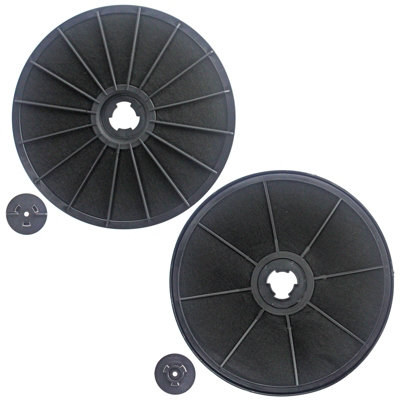Spares2Go Carbon Charcoal Vent Filters Compatible With Creda Cooker Extractor Hood (Pack Of 2) from B&Q