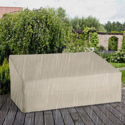 Rackhams 3 Seater Rain Cover Garden Sofa Chair Bench Protector 218X111x101cm - Image 8