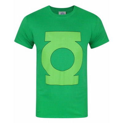 Vanilla Underground Dc Comics Mens Green Green Lantern Logo Short Sleeved T-Shirt (Small) from B&Q