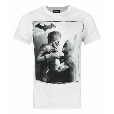 Vanilla Underground Dc Comics Mens White Batman Short Sleeved T-Shirt (Xx-Large) from B&Q