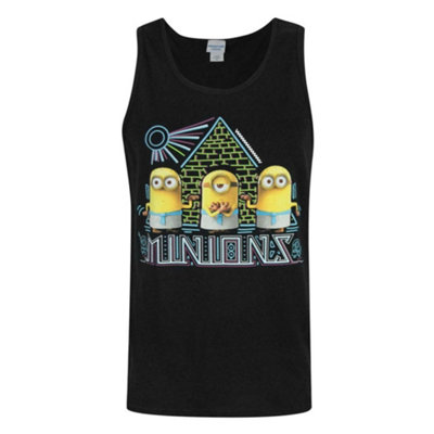 Vanilla Underground Despicable Me Mens Black Minions Vest (Large) from B&Q