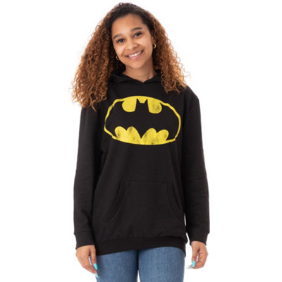 Vanilla Underground Dc Comics Womens Black Batman Logo Hoodie (Xxx-Large) from B&Q