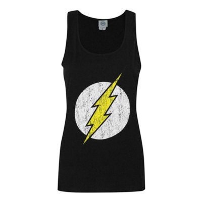 Vanilla Underground Dc Comics Womens Black Logo Vest (Medium) from B&Q
