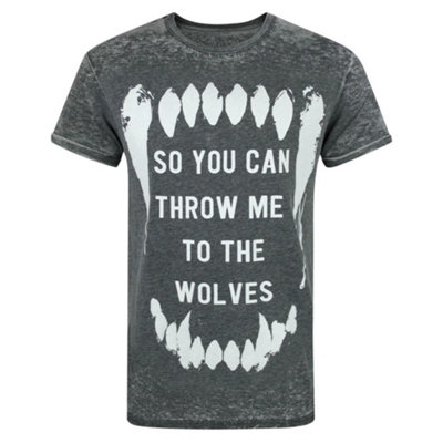 Vanilla Underground Bring Me The Horizon Mens Grey Song Lyrics Text Print Short Sleeved T-Shirt (Xx-Large) from B&Q
