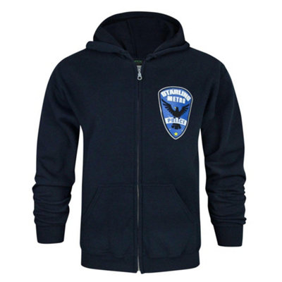 Vanilla Underground Dc Comics Mens Blue Arrow Hoodie (Small) from B&Q