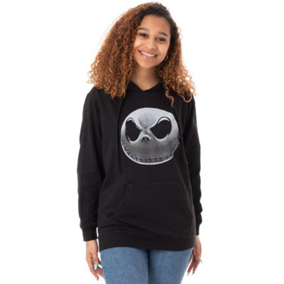 Vanilla Underground Disney The Nightmare Before Christmas Womens Black Jack Skellington Christmas Jumper (Small) from B&Q