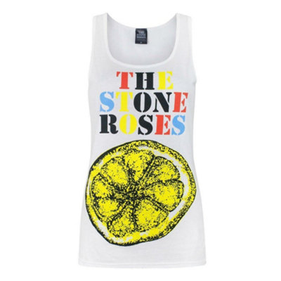 B&Q -  The Stone Roses Womens White Logo Vest (X-Large)