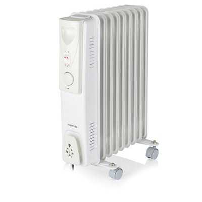 Warmlite Wl43004Yw 2000W Oil Filled Radiator from B&Q