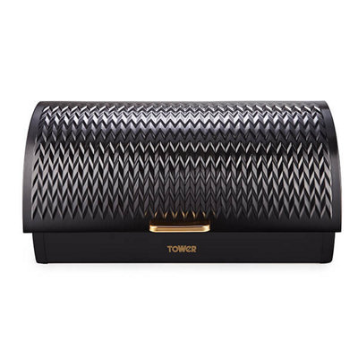 Tower Empire Bread Bin - Black - Image 5