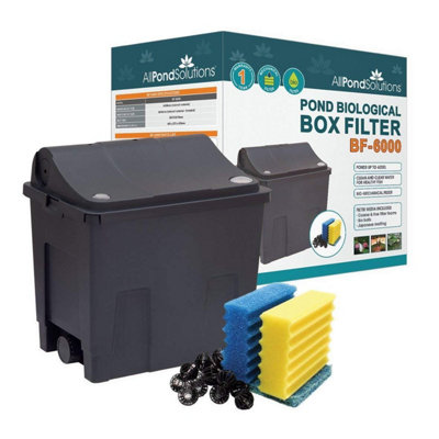All Pond Solutions Allpondsolutions Bf-6000 Garden Pond Bio Box Filter from B&Q