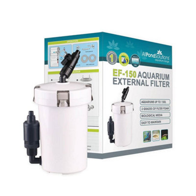 All Pond Solutions Allpondsolutions 400L/h Aquarium External Filter Ef-150 from B&Q