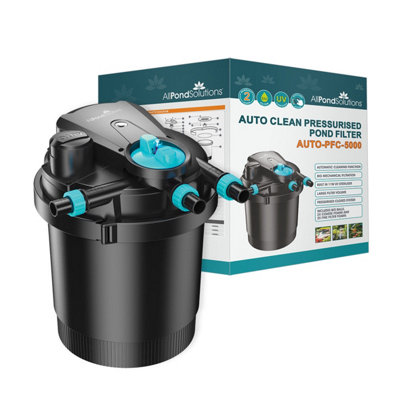 All Pond Solutions Allpondsolutions Auto Cleaning Pressurised Pond Filter Auto-Pfc-5000 from B&Q