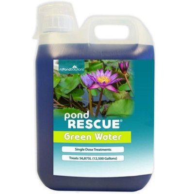 All Pond Solutions Pond Rescue Green Water Treatment 2.5L from B&Q
