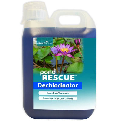 All Pond Solutions Pond Rescue Dechlorinator Treatment 2.5LPr-Dechlor-2.5L from B&Q
