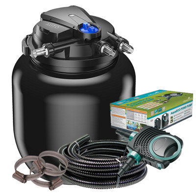 All Pond Solutions Allpondsolutions 50000L Koi Pressurised Pond Filter Kit Auto-Pfc-50000-Kit from B&Q