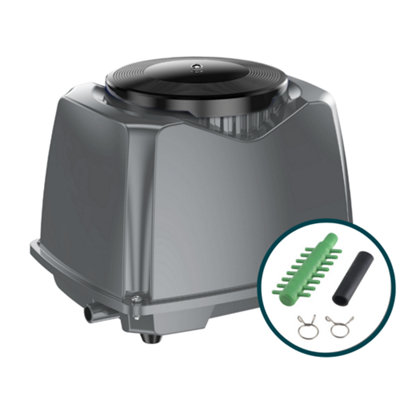 All Pond Solutions 120/min 90W Outdoor Pond Air Pump Air-30-Kit from B&Q
