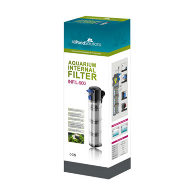 All Pond Solutions 900L/h Aquarium Internal Filter Infil-900 from B&Q