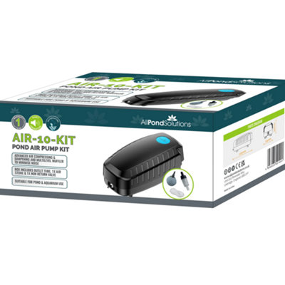 All Pond Solutions 5L/min Outdoor Pond Air PumpAir-10-Kit from B&Q