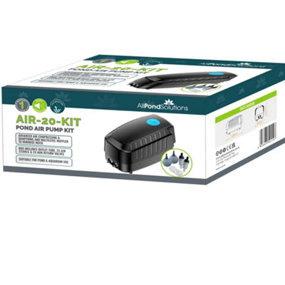 All Pond Solutions 13L/min Outdoor Pond Air PumpAir-20-Kit from B&Q