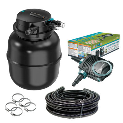 All Pond Solutions Allpondsolutions 50000L Koi Pressurised Pond Filter Kit Pro-50000-Kit from B&Q