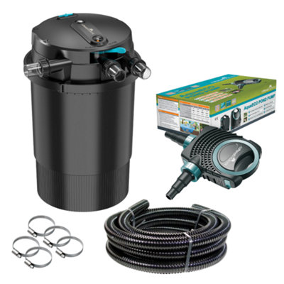 All Pond Solutions Allpondsolutions 30000L Koi Pressurised Pond Filter With Uv Timer Kit Pro-30000-Kit from B&Q