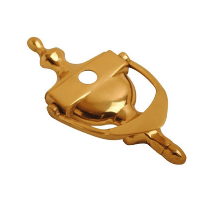Dzina Victorian Urn Knocker (View Hole) 6.5 Inch BrassPack Of 1 from B&Q