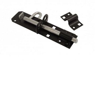Dzina Brenton Pad Bolt Medium 10 Inch BlackPack Of 1 from B&Q